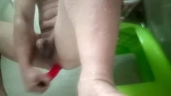 play Squirt masculin. jucându-se la duș. dupa ce am cum