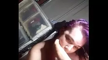 play Bbw gatinho escravo adora os pés de seu mestre