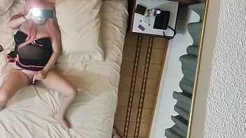 play Me filmer dans le miroir en train d'avoir un orgasme pour toi
