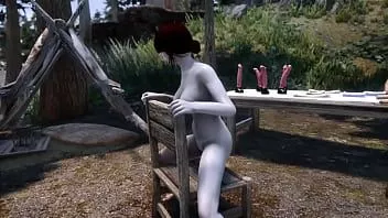play Skyrim - горячий эльф делает особое открытие