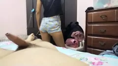 play Teen Wife Fucks Husband After Straightening Room - Young Latina Babe with Perfect Ass