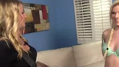 play Mandy Sweet and Sami St. Clair: College Sluts Sharing a Big Cock